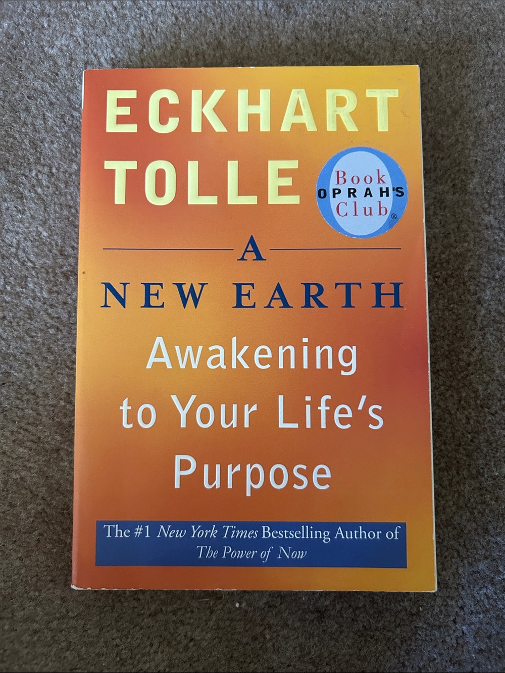 4/$20 A New Earth- Eckhart Tolle